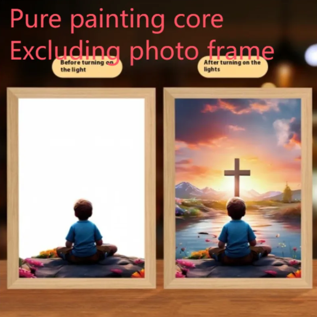 LED Light Painting Frame