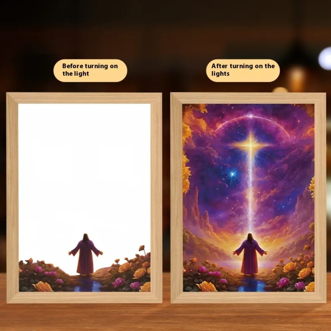 LED Light Painting Frame