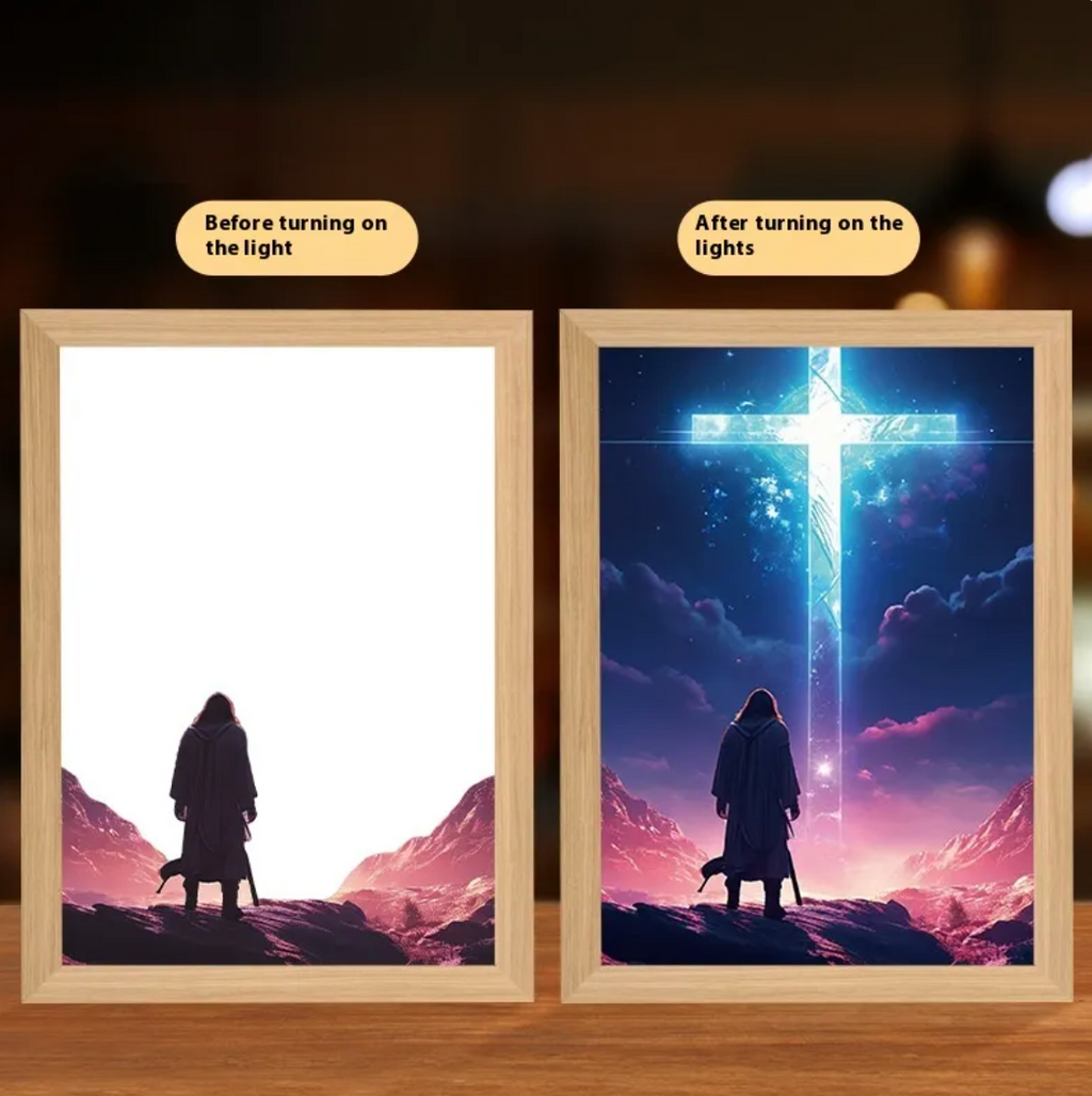 LED Light Painting Frame