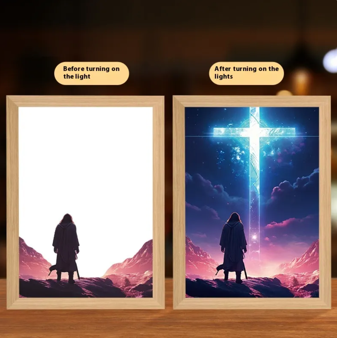 LED Light Painting Frame