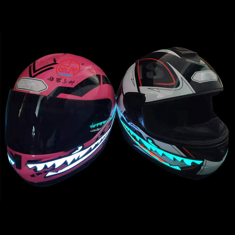 LED Helmet Light Strips