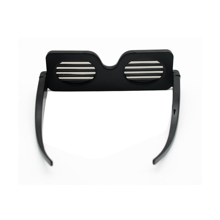 LED Light-Up Glasses with Multifunctional Display