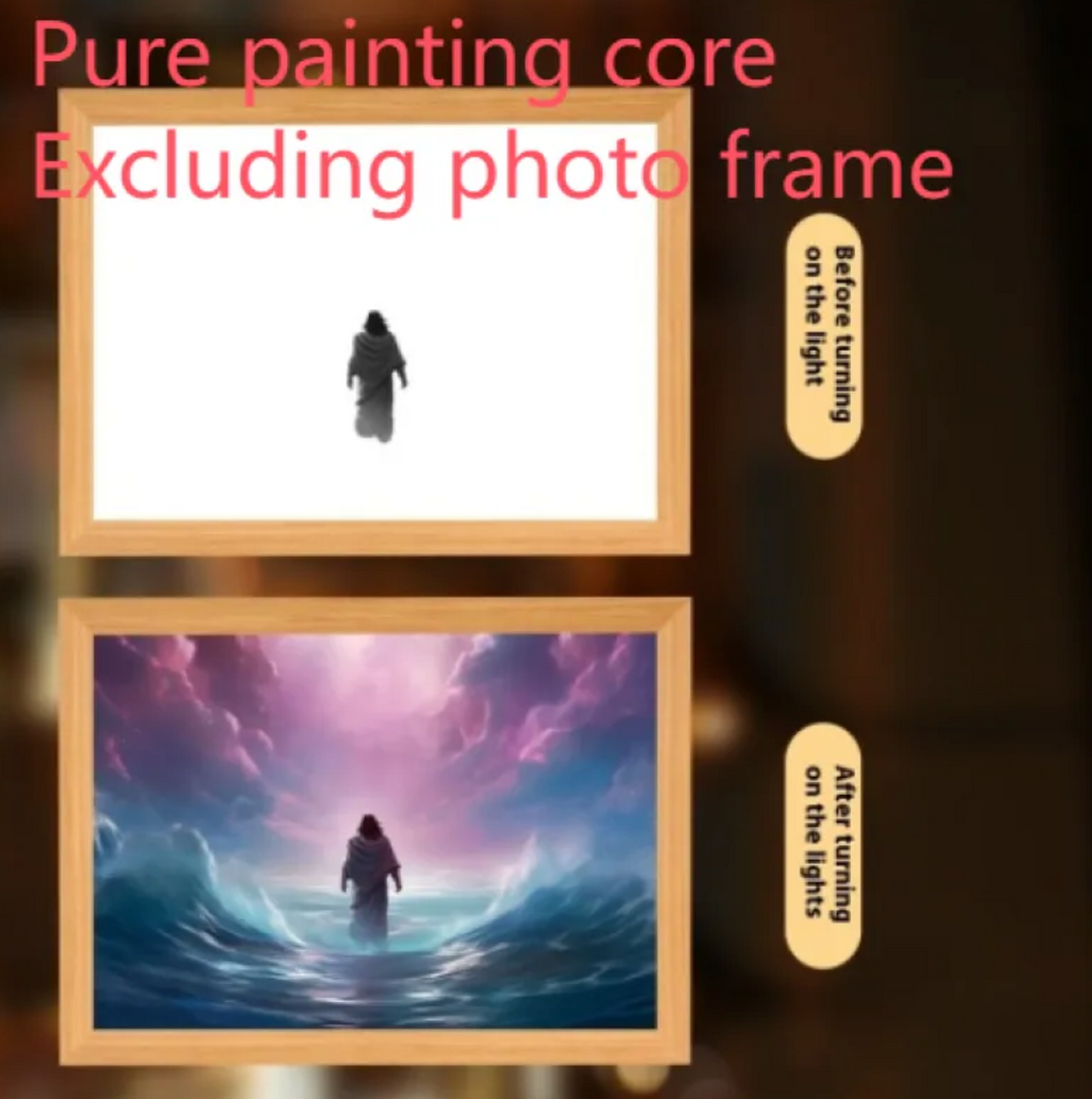 LED Light Painting Frame
