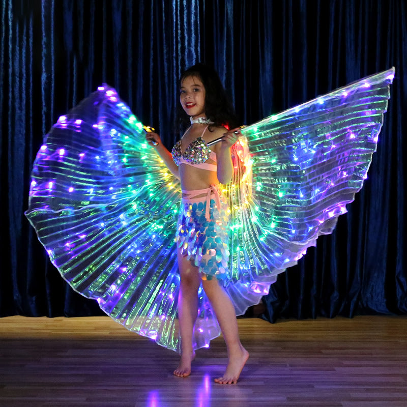 Colorful LED Dancing Wings for Children