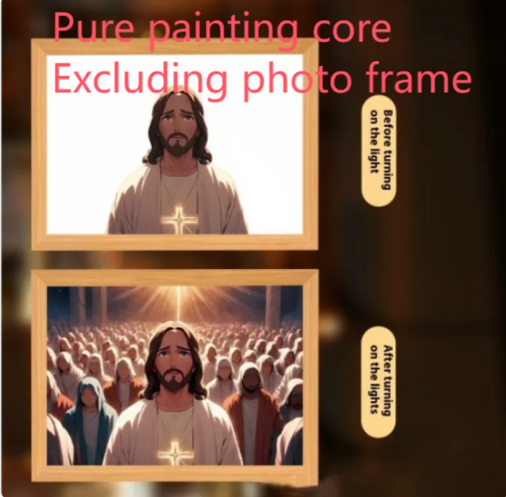 LED Light Painting Frame
