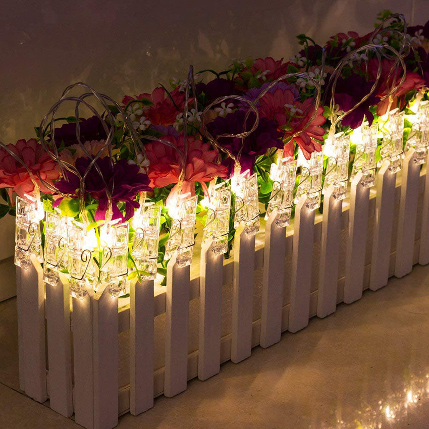 LED Photo Clip String
