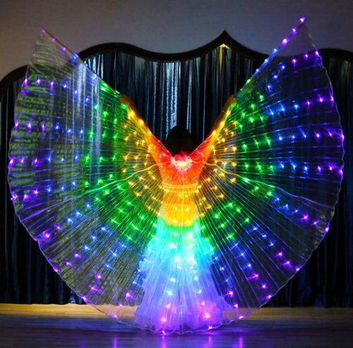 Colorful LED Dancing Wings for Children